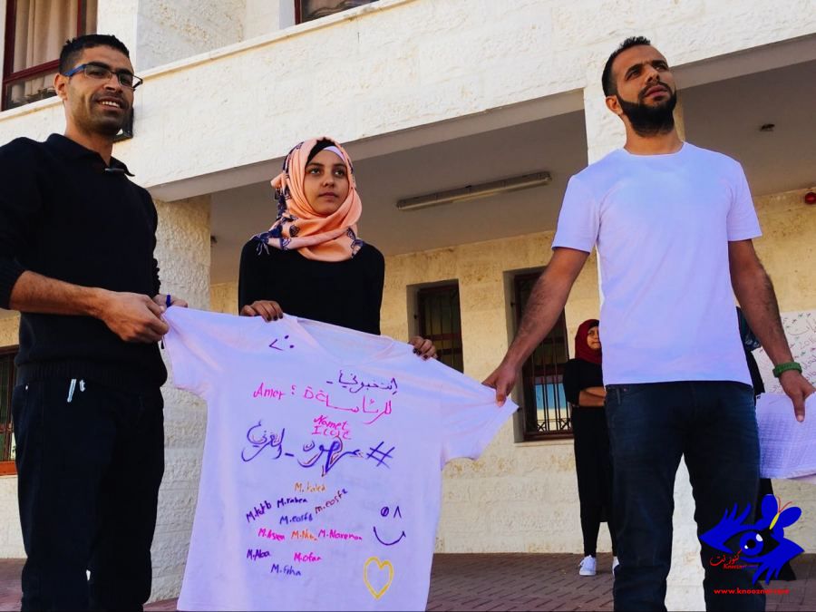 انتخابات مجلس الطلبة في مدرسة السلام الشاملة في شقيب السلام